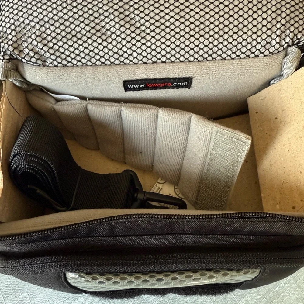 Black Camera Bag- Lowepro